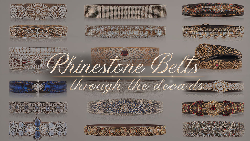 Rhinestone Belts Through the Decades | A Sparkling Fashion History