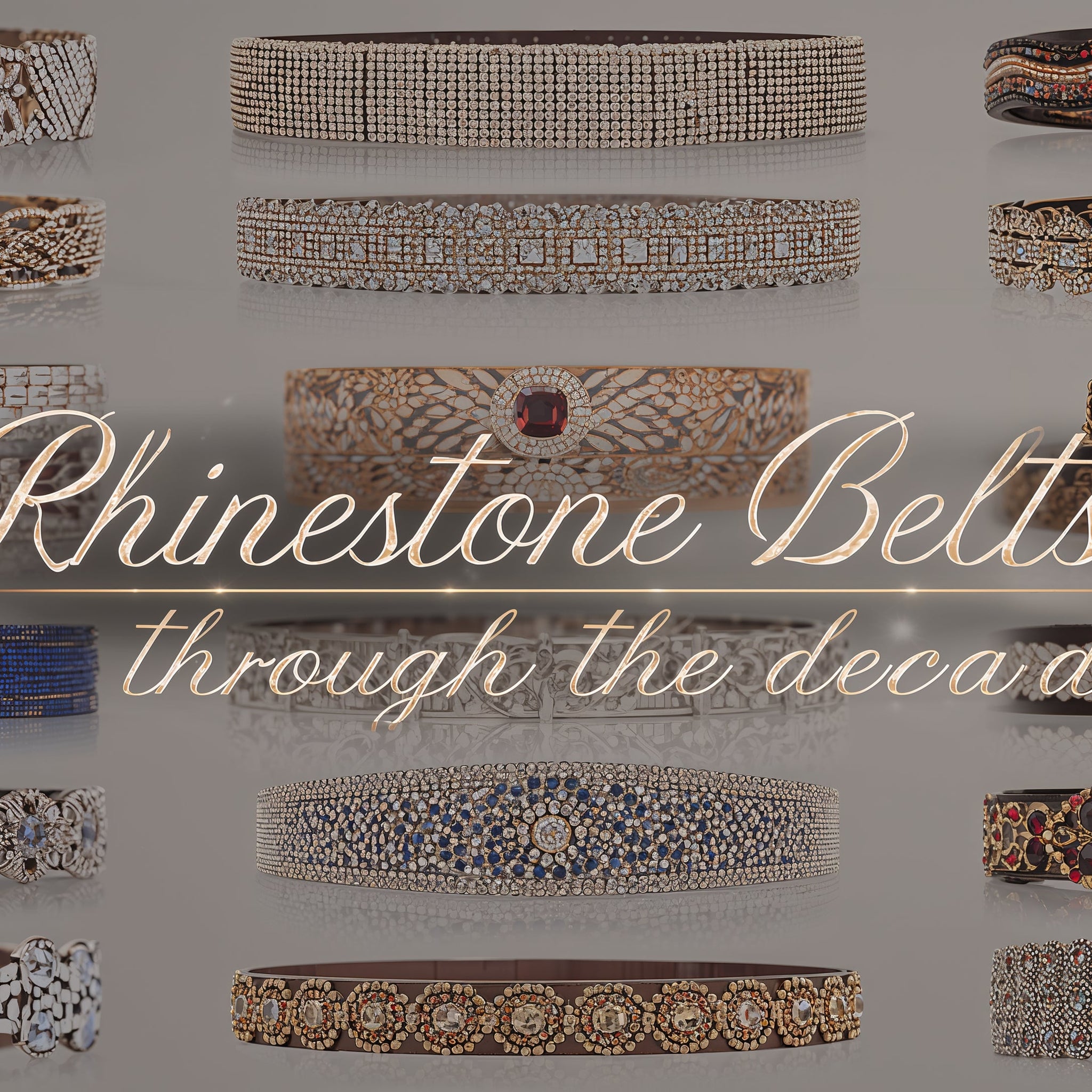 Rhinestone Belts Through the Decades | A Sparkling Fashion History